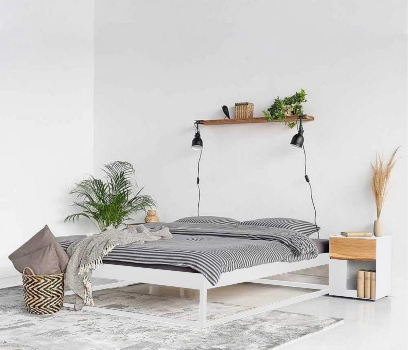 Кровати 140 см, Кровать-подиум Брио 1.4