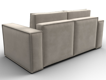 Диван прямой Куба мини, микровельвет