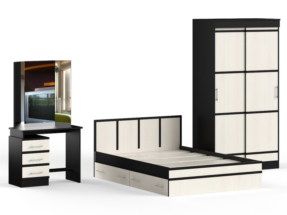 Спальные гарнитуры, Спальный гарнитур Сакура №4