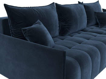 Диван угловой Лига-054 НПБ угол универсальный, велюр TOWER