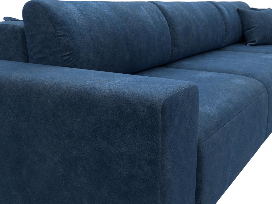 Диваны еврокнижки, Диван прямой Лига-036 НПБ Классик Лонг, велюр BRUT