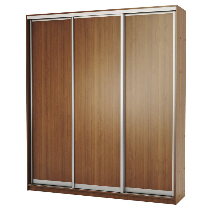 Шкафы-купе, Шкаф-купе 3-х дв. Премиум комбинированный 240х45х220