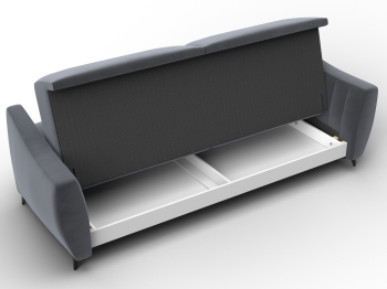 Диван-книжка Лига-095 НПБ , велюр SEVEN