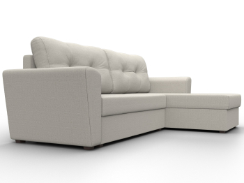 Угловой диван Амстердам Лайт правый угол, рогожка Амур