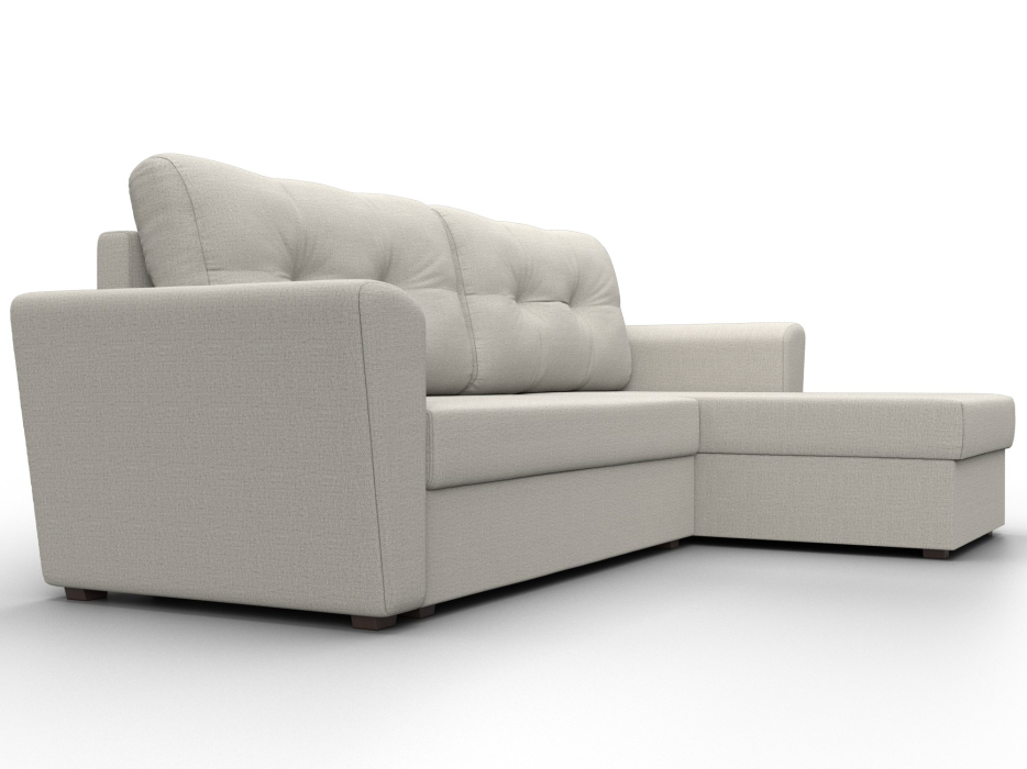 Диваны угловые в гостиную, Угловой диван Амстердам Лайт правый угол, рогожка Амур