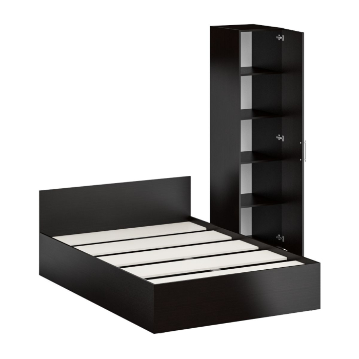 Спальные гарнитуры, Кровать двуспальная 1400 с пеналом Стандарт