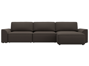 Диван угловой Лига-048 НПБ лонг, рогожка Амур