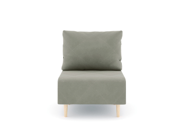 Кресло для отдыха Милли без подлокотников, велюр