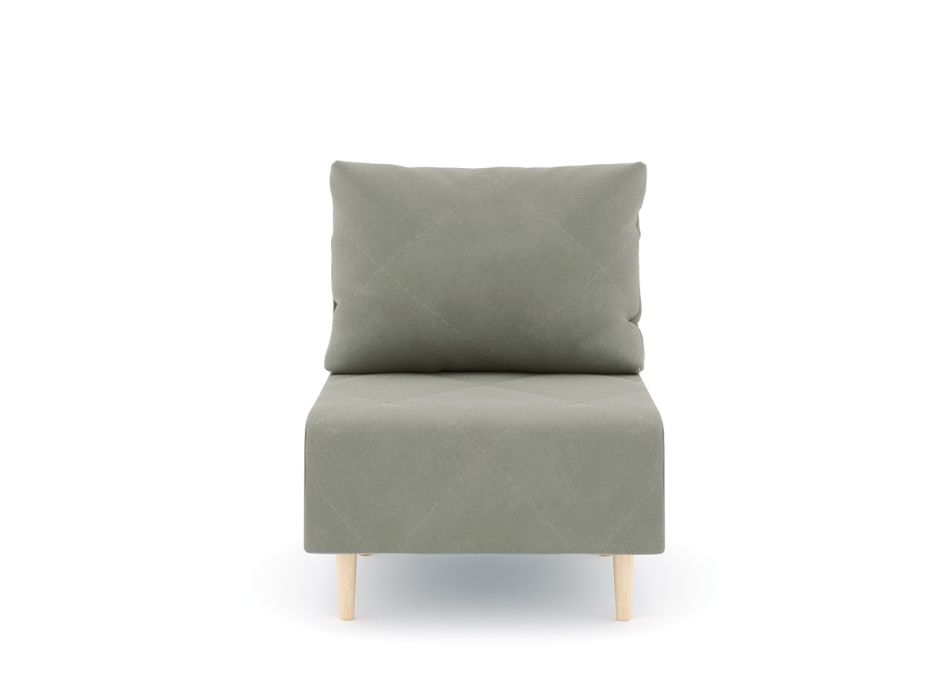 Кресло для отдыха, Кресло для отдыха Милли без подлокотников, велюр