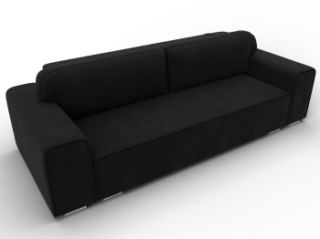 Прямой диван Лига-029, микровельвет