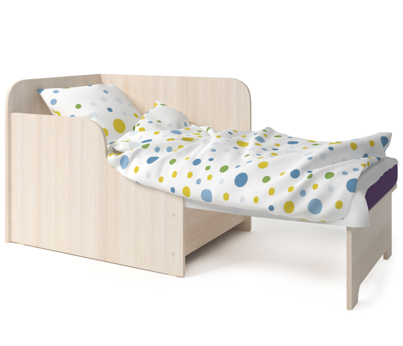 Диваны прямые кухонные, Кушетка детская Мелодия левая, рогожка