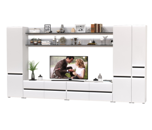 Стенка для гостиной модульная Сидней комплектация № 117