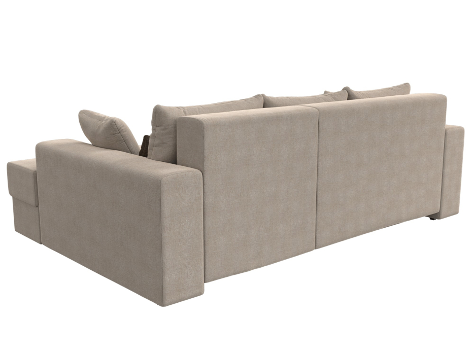 Диваны угловые в гостиную, Угловой диван Майами правый угол, рогожка