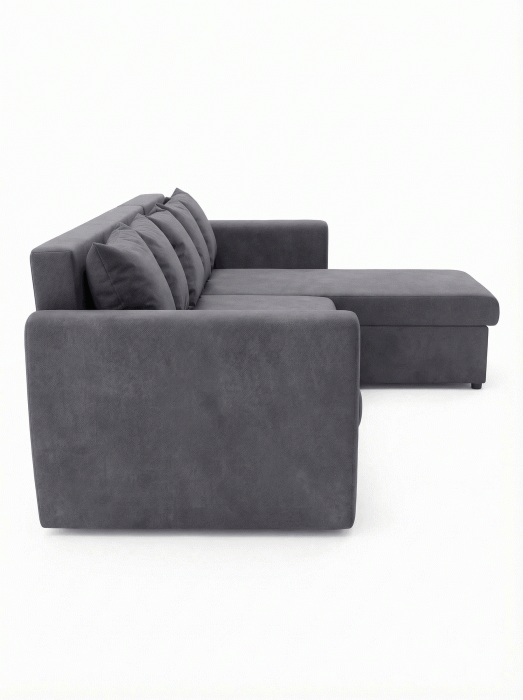 Диваны угловые, Диван угловой Мартин 140, велюр