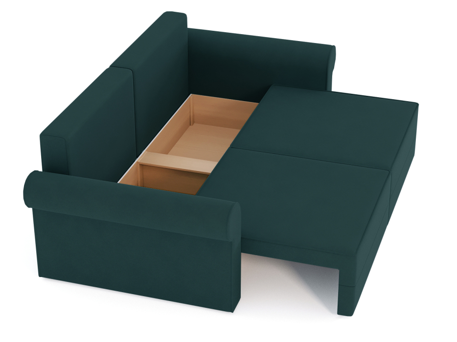 Диваны еврокнижки, Диван-кровать еврокнижка-трасформер Флоренция, велюр