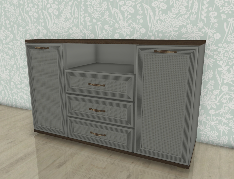 ТВ-тумбы, Модульная система Карина Тумба ТБ-1014