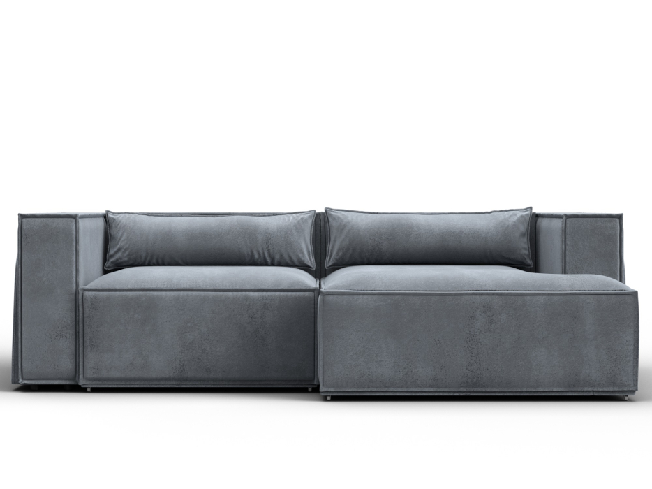 Диваны угловые в гостиную, Диван угловой Лига-061 угол правый, велюр TOWER