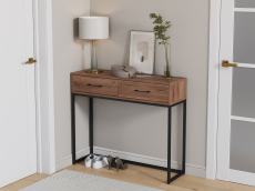 Журнальные столики, Консоль Айсберг Лофт 02 Черный