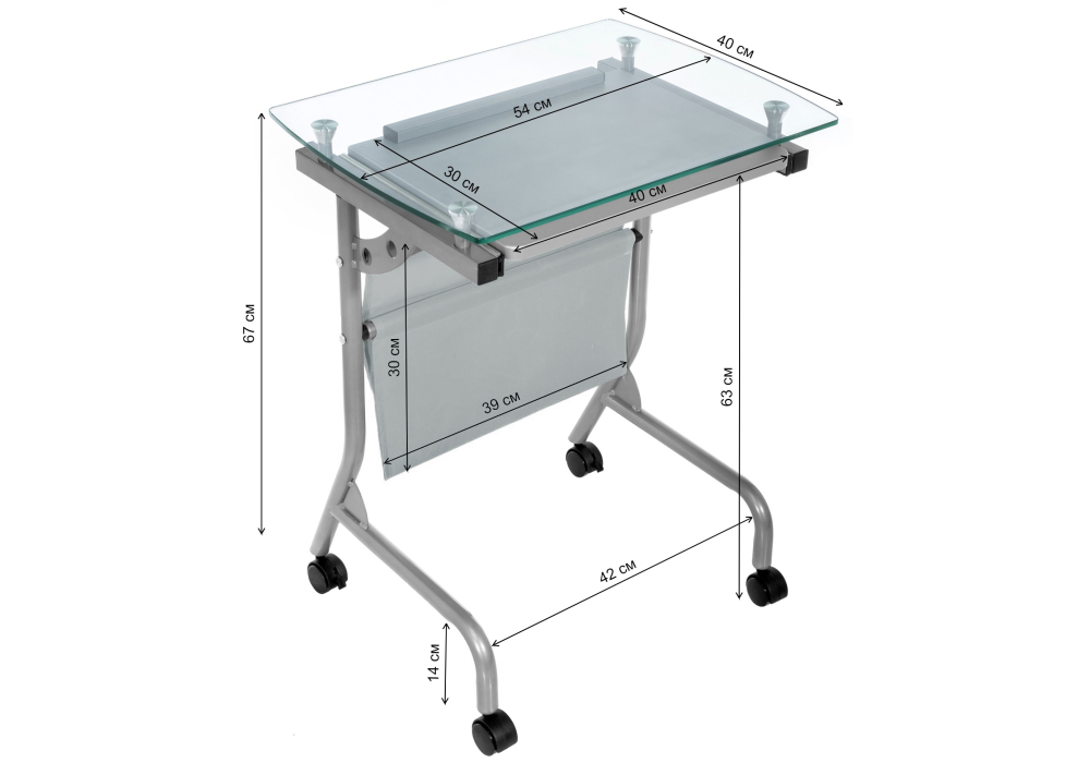 Прямые компьютерные столы, Офисная мебель Riko