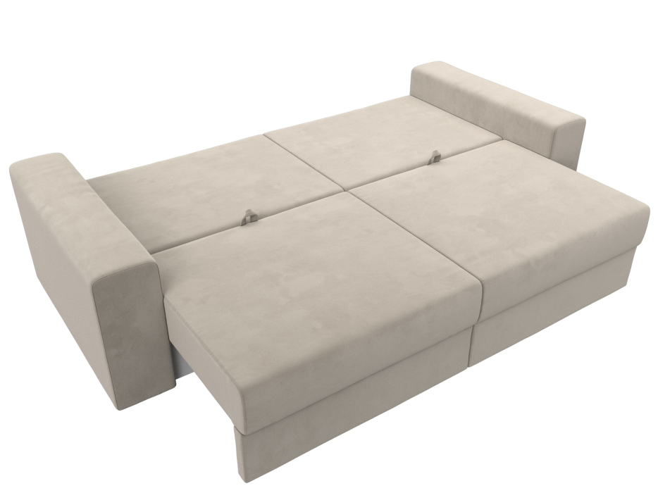 Диваны выкатные, Диван прямой Майами, микровельвет