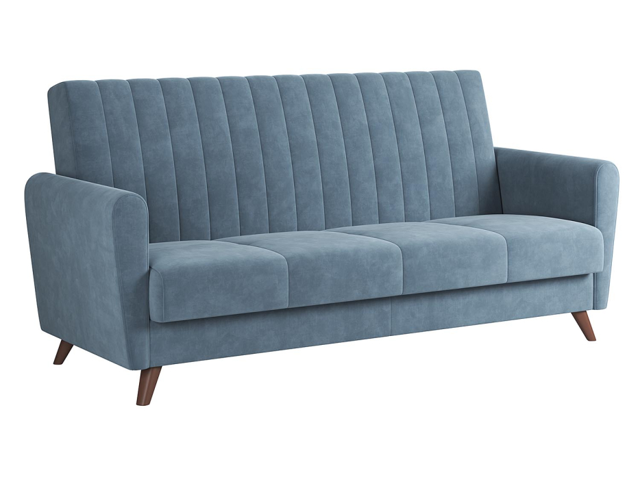 Диваны с ящиком для белья, Диван прямой Монако Велюр