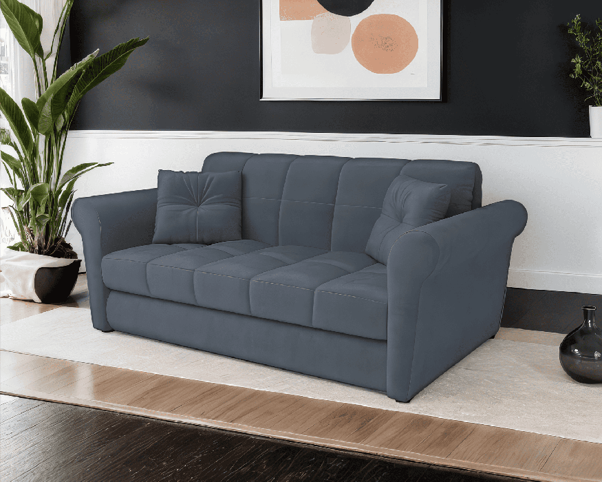 Диваны кровати со спальным местом, Диван аккордеон Гранд НПБ 180х200 Велюр