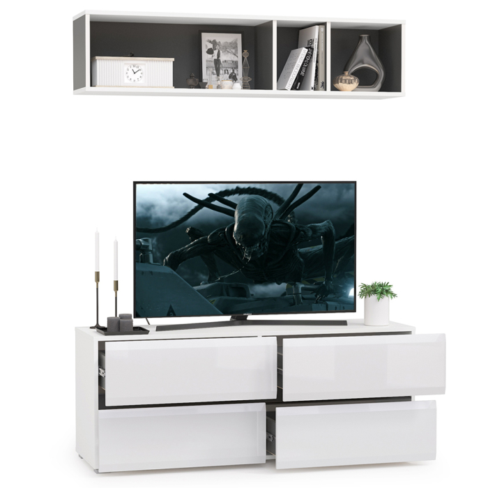 ТВ-тумбы, ТВ тумба Сидней с полкой