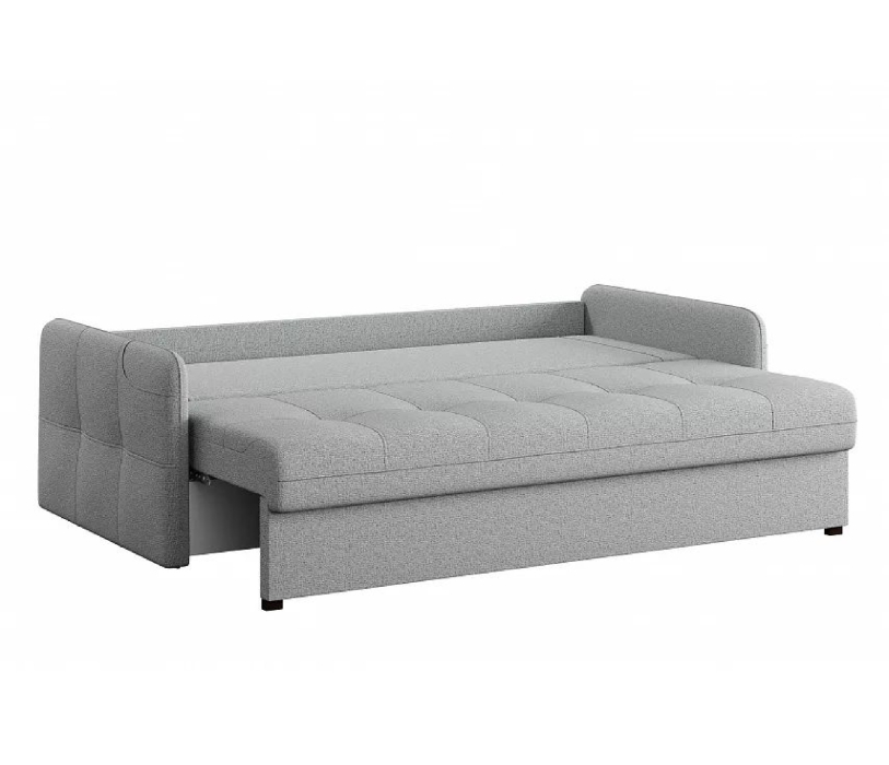 Диваны с ящиком для белья, Диван-кровать прямой Smart 1 Рогожка