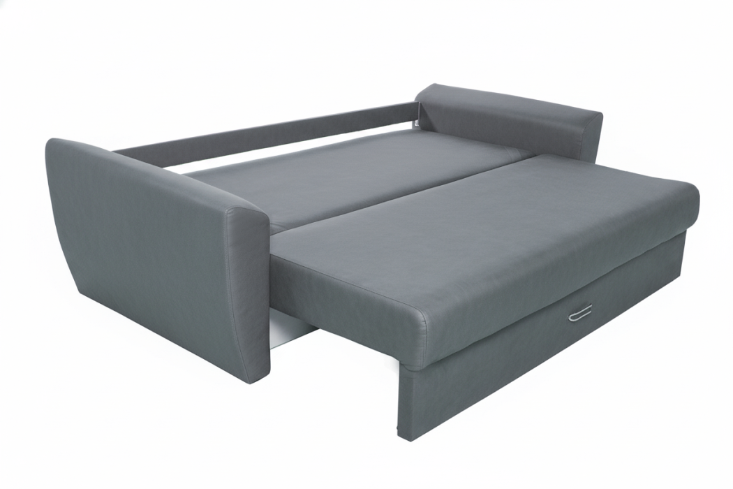 Диваны прямые, Диван-кровать еврокнижка Амстердам ,экокожа  , 150