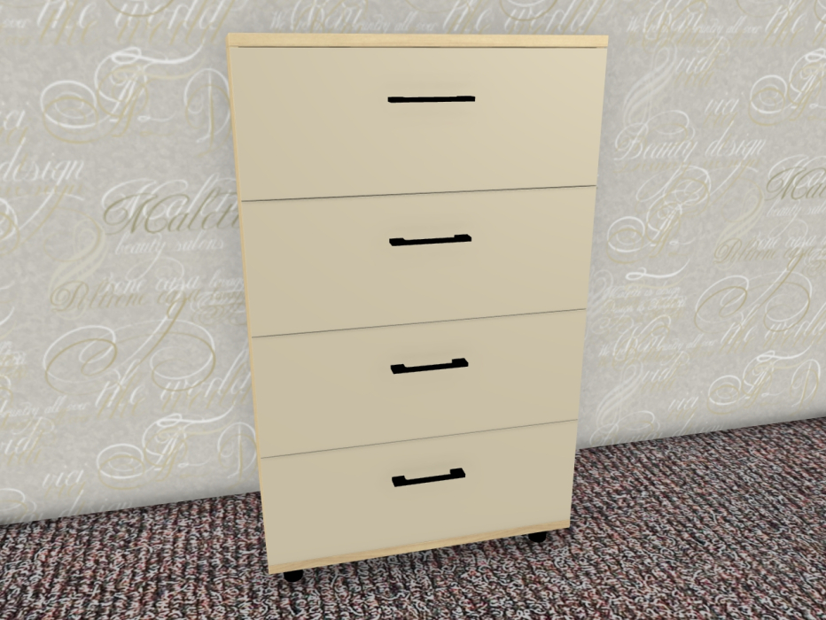 Комоды, Модульная система Грейс Комод КМ-5012  Ясень Асахи