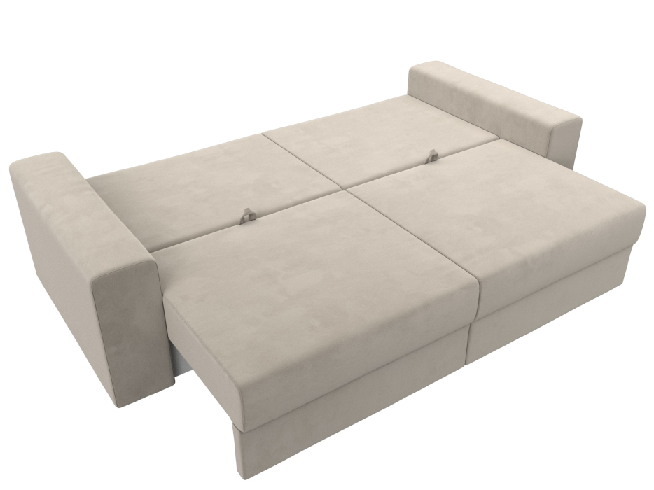 Диваны выкатные, Диван прямой Майами, микровельвет