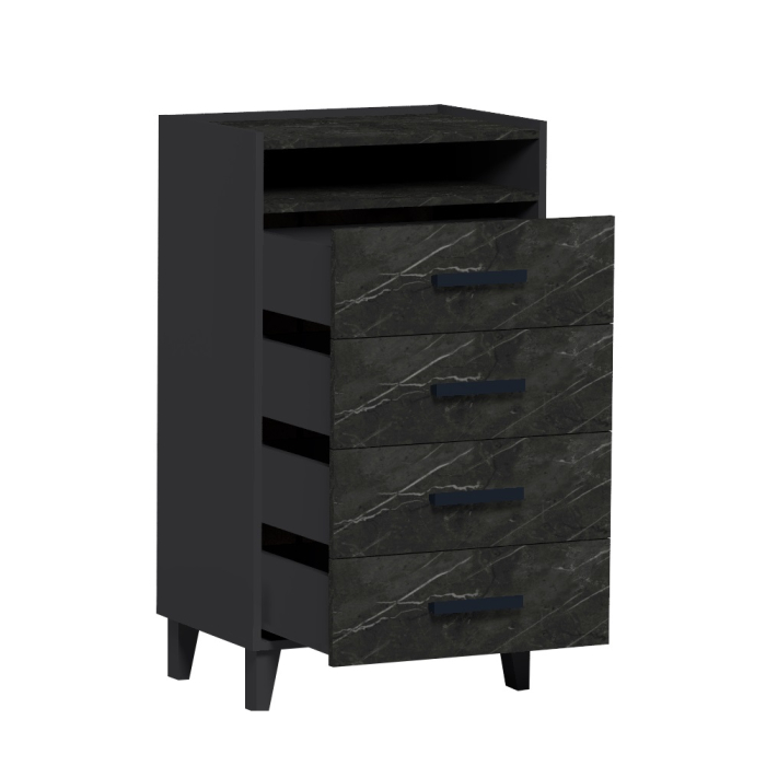 Комоды, Комод высокий Айрис 45