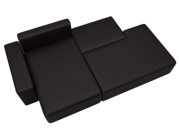 Диван угловой Лига-079 угол левый, экокожа GRIFON