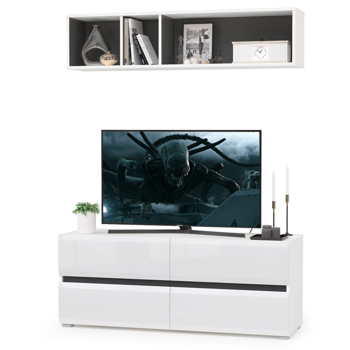 ТВ-тумбы, ТВ тумба Сидней с полкой