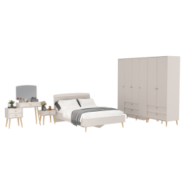 Стильная мебель в спальню Афина со спальным местом на 1400