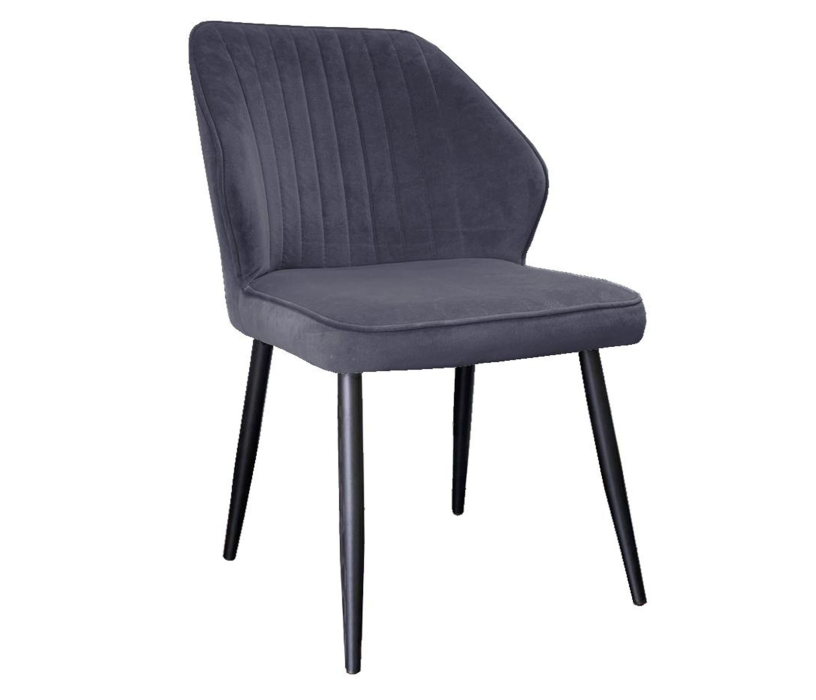 Стулья, Стул DikLine 222М (микровелюр/опоры черные)