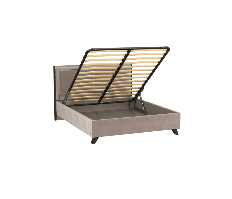 Кровати с мягким изголовьем, Кровать ПМ 1600 Фиделия 76.14