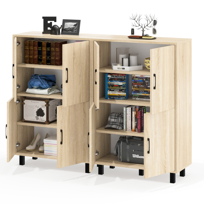 Комоды, Две тумбы-комода четыре распашных дверки РВК 126-804