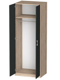 Распашной шкаф Лайф для одежды 80*60*215 Дуб сонома