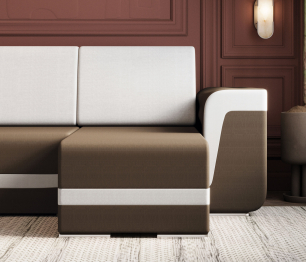 Угловой диван-кровать Марракеш, рогожка