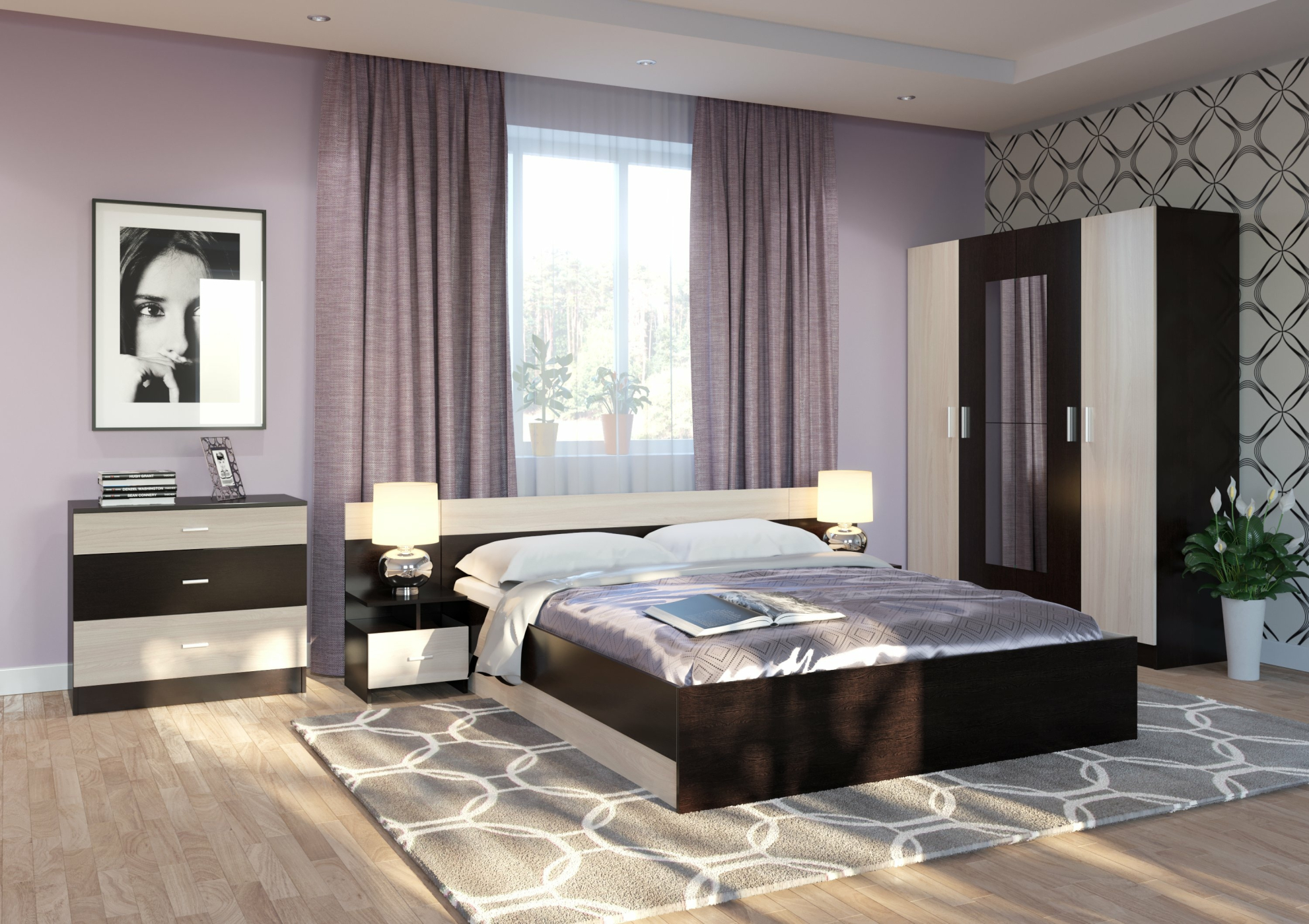 Как Подобрать Шторы К Мебели Венге фото 6