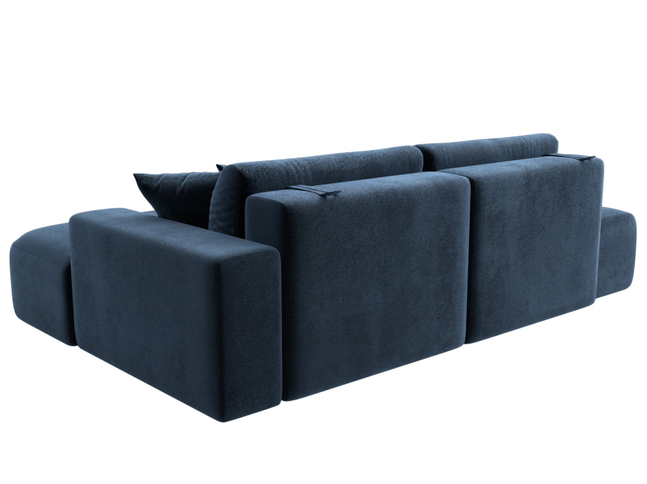 Диваны угловые в гостиную, Диван угловой Лига-036 НПБ Модерн правый угол, велюр TOWER