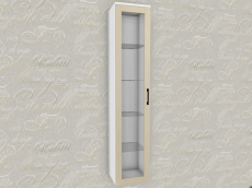 Стеклянные, Модульная система Грейс Шкаф ШК-5064  Снежный Ясень