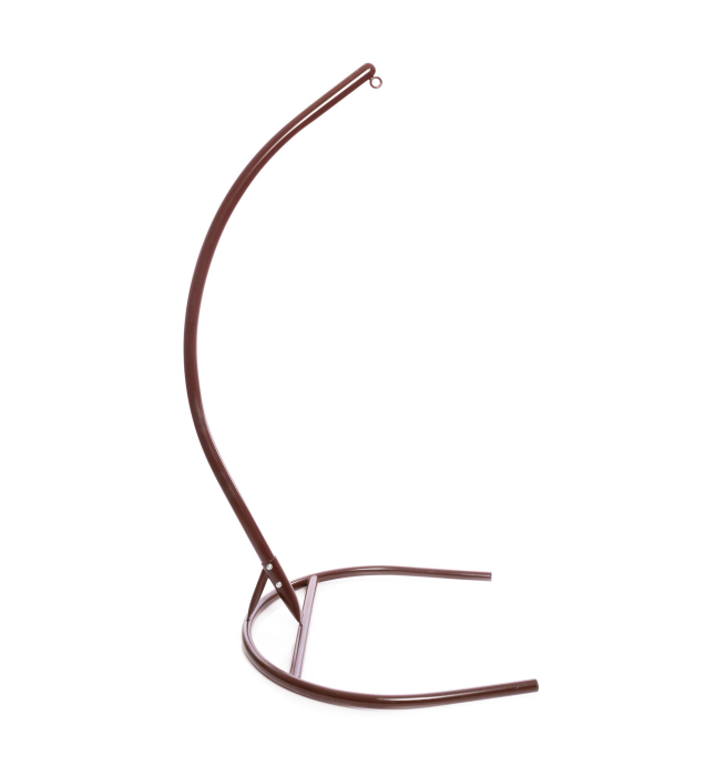 Подвесные кресла, Подвесное кресло КАПЛЯ с ротангом коричневое