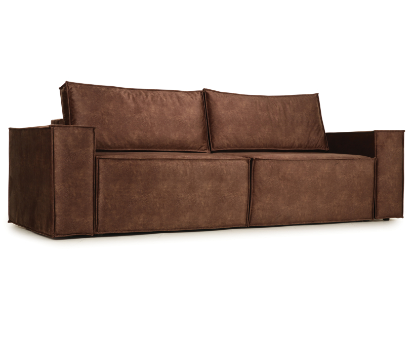 Диваны с ящиком для белья, Диван-кровать Лофт, велюр