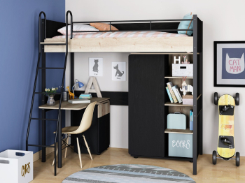 Детская комната ДЕЛЬТА Лофт Композиция 17