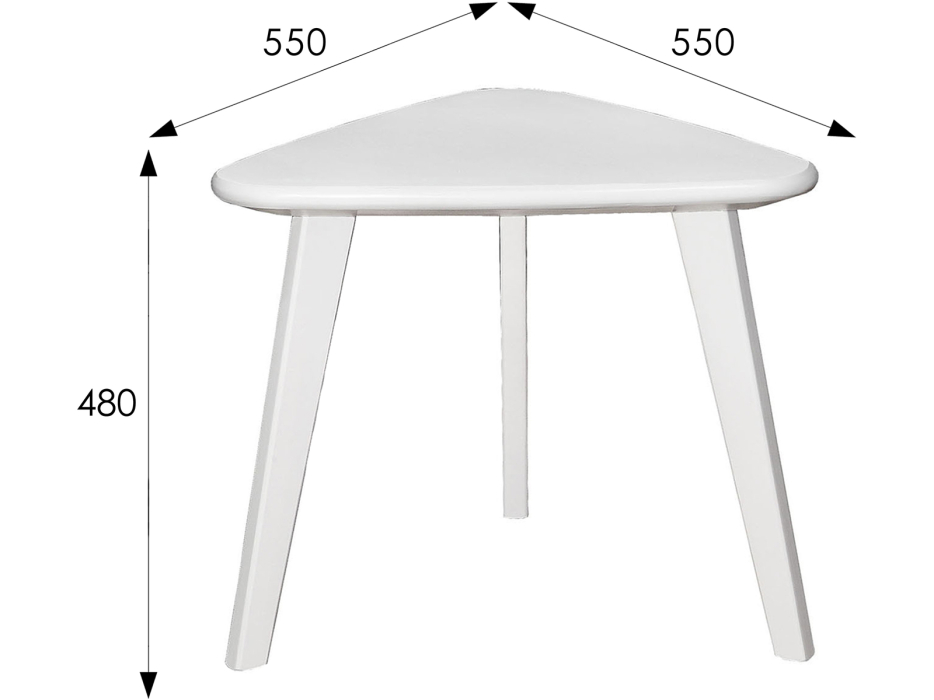 Журнальные столики, Стол журнальный Мебелик Ретро