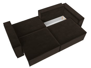 Диван прямой Куба, микровельвет