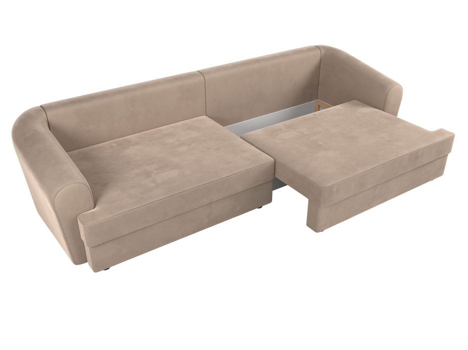 Диваны еврокнижки, Прямой диван Милтон, велюр