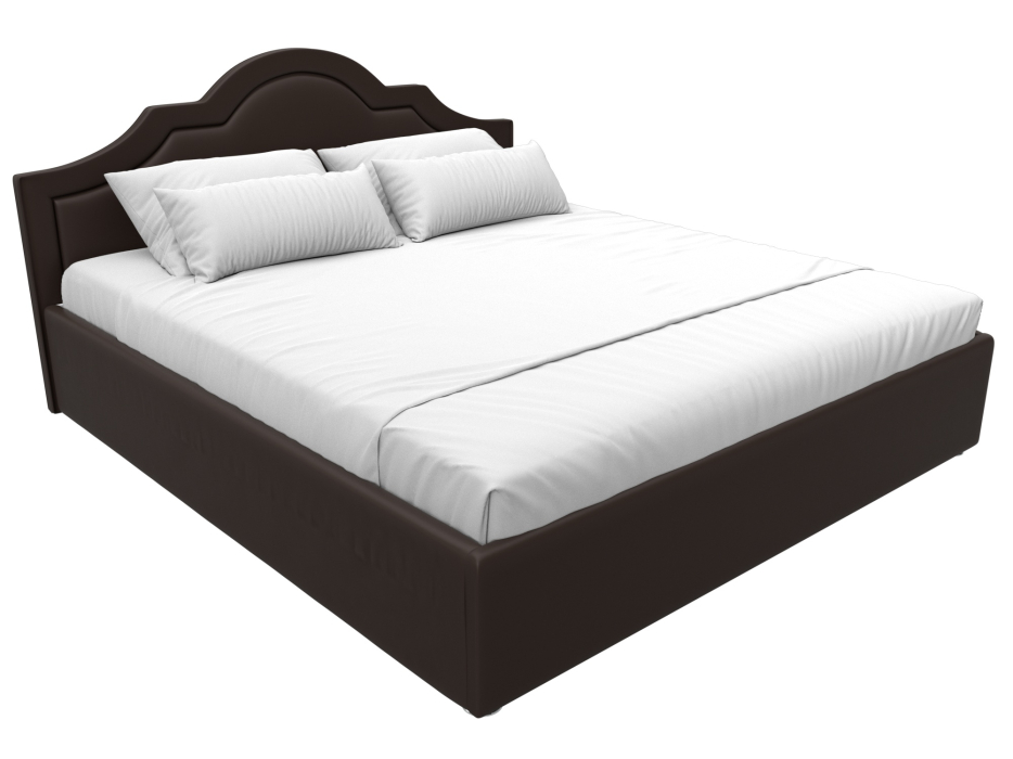 Мягкая кровать, Кровать интерьерная Афина 180, экокожа